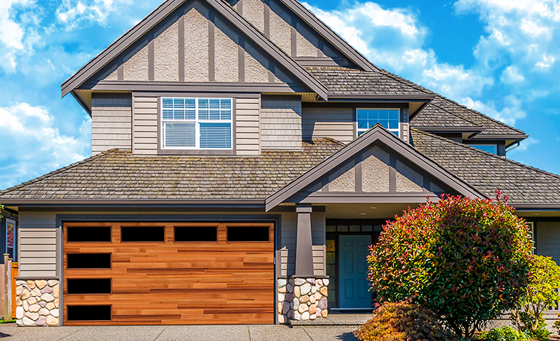 garage door opener with backup battery